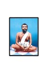 Sri Ramakrishna Paramahansa Laminated Photo  - 5x7 Inches, Divine Blessings for Home & Office and Temple Decoration