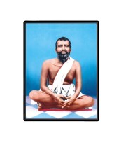 Sri Ramakrishna Paramahansa Laminated Photo  - 5x7 Inches, Divine Blessings for Home & Office and Temple Decoration