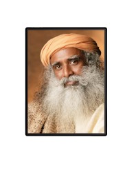 Sadhguru (Jaggi Vasudev)  Laminated Photo  - 5x7 Inches, Divine Blessings for Home & Office and Temple Decoration