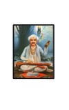 Saint TukaSri Ram Laminated Photo  - 5x7 Inches, Divine Blessings for Home & Office and Temple Decoration