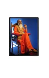 Swami Chinmayananda  Laminated Photo  - 5x7 Inches, Divine Blessings for Home & Office and Temple Decoration