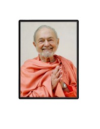 Swami Kriyananda  Laminated Photo  - 5x7 Inches, Divine Blessings for Home & Office and Temple Decoration