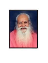Swami Satchidananda Laminated Photo  - 5x7 Inches, Divine Blessings for Home & Office and Temple Decoration