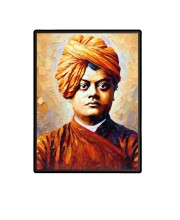 Swami Vivekananda  Laminated Photo  - 5x7 Inches, Divine Blessings for Home & Office and Temple Decoration