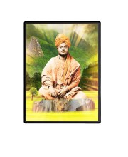 Swami Vivekananda  Laminated Photo  - 5x7 Inches, Divine Blessings for Home & Office and Temple Decoration