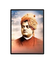 Swami Vivekananda  Laminated Photo  - 5x7 Inches, Divine Blessings for Home & Office and Temple Decoration