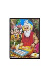 Valmiki  Laminated Photo  - 5x7 Inches, Divine Blessings for Home & Office and Temple Decoration