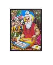 Valmiki  Laminated Photo  - 5x7 Inches, Divine Blessings for Home & Office and Temple Decoration