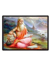 Vyasa  Laminated Photo  - 5x7 Inches, Divine Blessings for Home & Office and Temple Decoration