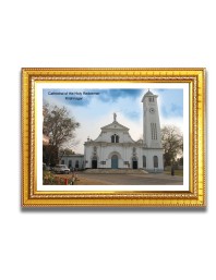 Cathedral of the Holy Redeemer  Church Church Photo Frame, 10x14 Inches Beautiful Elegant Framed Wall Art of Iconic Cathedral