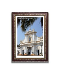 Immaculate Conception Cathedral  Church Church Photo Frame, 10x14 Inches Beautiful Elegant Framed Wall Art of Iconic Cathedral