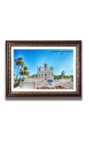 Immaculate Conception  Church Church Photo Frame, 10x14 Inches Beautiful Elegant Framed Wall Art of Iconic Cathedral