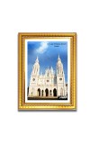 Our Lady of Dolours Church Church Church Photo Frame, 10x14 Inches Beautiful Elegant Framed Wall Art of Iconic Cathedral