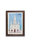 San Thomas Basilica  Church Church Photo Frame, 10x14 Inches Beautiful Elegant Framed Wall Art of Iconic Cathedral