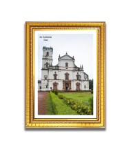 Se Cathedral Church Church Photo Frame, 10x14 Inches Beautiful Elegant Framed Wall Art of Iconic Cathedral