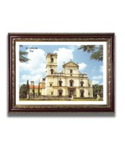 Se Cathedral Church Church Photo Frame, 10x14 Inches Beautiful Elegant Framed Wall Art of Iconic Cathedral