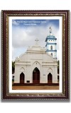 St. Thomas Major Archi Episcopal Shrine Church Church Photo Frame, 10x14 Inches Beautiful Elegant Framed Wall Art of Iconic Cathedral