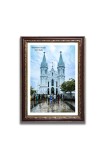 Velankanni Church  Church Church Photo Frame, 10x14 Inches Beautiful Elegant Framed Wall Art of Iconic Cathedral