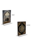 Car Desk/Table Top Islamic Allah & Mecca Madina Acrylic T-Style Photo Stand - 2.5x3.5 Inches, Compact and Stylish Spiritual Display, easily change 2 photos ( Pack of 1 ) Car Desk/Table Top Islamic Allah & Mecca Madina Acrylic T-Style Photo Stand - 2.5x3.5 Inches, Compact and Stylish Spiritual Display, easily change 2 photos ( Pack of 1 )