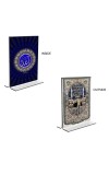 Car Desk/Table Top Islamic Allah & Mecca Madina Acrylic T-Style Photo Stand - 2.5x3.5 Inches, Compact and Stylish Spiritual Display, easily change 2 photos ( Pack of 1 ) Car Desk/Table Top Islamic Allah & Mecca Madina Acrylic T-Style Photo Stand - 2.5x3.5 Inches, Compact and Stylish Spiritual Display, easily change 2 photos ( Pack of 1 )
