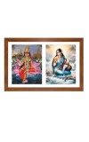 Rukmini and ganga Photo Frame - 11x15Inches - Spiritual Artwork for Home Wall Decoration, Puja Room and Office Decoration and Gifting 
