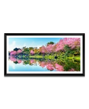 Nature Landscape Floating Frame Scenery Digital Print - 12x24 inch Modern Nature Wall Art for Living Room, Bedroom, Office, Hotels, Drawing Room