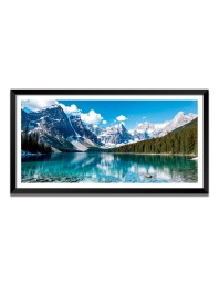 Nature Landscape Floating Frame Scenery Digital Print - 12x24 inch Modern Nature Wall Art for Living Room, Bedroom, Office, Hotels, Drawing Room