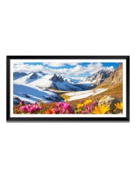 Nature Landscape Floating Frame Scenery Digital Print - 12x24 inch Modern Nature Wall Art for Living Room, Bedroom, Office, Hotels, Drawing Room