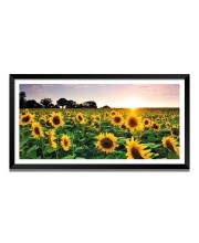 Nature Landscape Floating Frame Scenery Digital Print - 12x24 inch Modern Nature Wall Art for Living Room, Bedroom, Office, Hotels, Drawing Room
