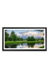 Nature Landscape Floating Frame Scenery Digital Print - 12x24 inch Modern Nature Wall Art for Living Room, Bedroom, Office, Hotels, Drawing Room