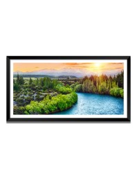 Nature Landscape Floating Frame Scenery Digital Print - 12x24 inch Modern Nature Wall Art for Living Room, Bedroom, Office, Hotels, Drawing Room