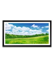 Nature Landscape Floating Frame Scenery Digital Print - 12x24 inch Modern Nature Wall Art for Living Room, Bedroom, Office, Hotels, Drawing Room