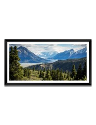 Nature Landscape Floating Frame Scenery Digital Print - 12x24 inch Modern Nature Wall Art for Living Room, Bedroom, Office, Hotels, Drawing Room
