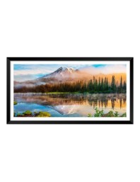 Nature Landscape Floating Frame Scenery Digital Print - 12x24 inch Modern Nature Wall Art for Living Room, Bedroom, Office, Hotels, Drawing Room