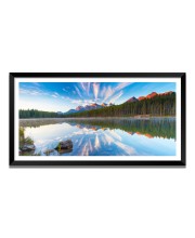 Nature Landscape Floating Frame Scenery Digital Print - 12x24 inch Modern Nature Wall Art for Living Room, Bedroom, Office, Hotels, Drawing Room
