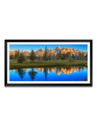 Nature Landscape Floating Frame Scenery Digital Print - 12x24 inch Modern Nature Wall Art for Living Room, Bedroom, Office, Hotels, Drawing Room