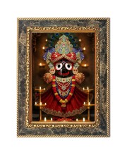 Lord Jagannath Digital Print Photo 6.7x8.7 inches  (I24) - Vibrant Religious Wall Art for Home or Office Decor.