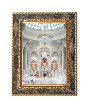 Lord Jagannath Digital Print Photo 6.7x8.7 inches  (I24) - Vibrant Religious Wall Art for Home or Office Decor.