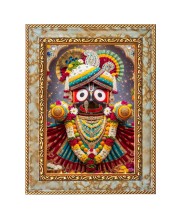 Lord jagannath Digital Print Photo 6.7x8.7 inches  (I24) - Vibrant Religious Wall Art for Home or Office Decor.