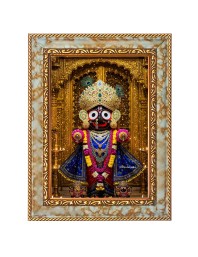Lord jagannath Digital Print Photo 6.7x8.7 inches  (I24) - Vibrant Religious Wall Art for Home or Office Decor.
