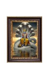 Lord Vishnu Digital Print Photo 6.7x8.7 inches  (I24) - Vibrant Religious Wall Art for Home or Office Decor.