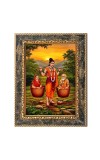  Shravan Kumar Digital Print Photo 6.7x8.7 inches  (I24) - Vibrant Religious Wall Art for Home or Office Decor.