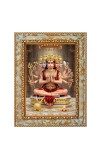Lord Hanuman Digital Print Photo 6.7x8.7 inches  (I24) - Vibrant Religious Wall Art for Home or Office Decor.