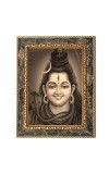 Har Har Mahadev Digital Print Photo 6.7x8.7 inches  (I24) - Vibrant Religious Wall Art for Home or Office Decor.