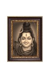 Har Har Mahadev Digital Print Photo 6.7x8.7 inches  (I24) - Vibrant Religious Wall Art for Home or Office Decor.