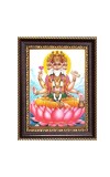 Lord Brahma Digital Print Photo 6.7x8.7 inches  (I24) - Vibrant Religious Wall Art for Home or Office Decor.