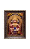 Lord Hanuman Ji Digital Print Photo 6.7x8.7 inches  (I24) - Vibrant Religious Wall Art for Home or Office Decor.