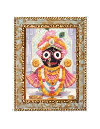 Jai Jagannath Digital Print Photo 6.7x8.7 inches  (I24) - Vibrant Religious Wall Art for Home or Office Decor.