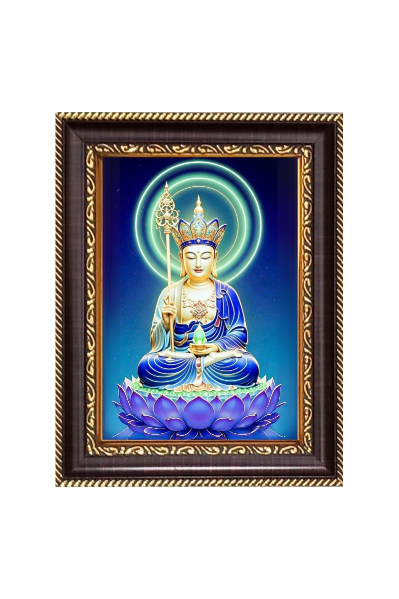 Buddhism Digital Print Photo 6.7x8.7 inches  (I24) - Vibrant Religious Wall Art for Home or Office Decor.