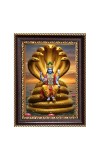 Lord vishnu Digital Print Photo 6.7x8.7 inches  (I24) - Vibrant Religious Wall Art for Home or Office Decor.